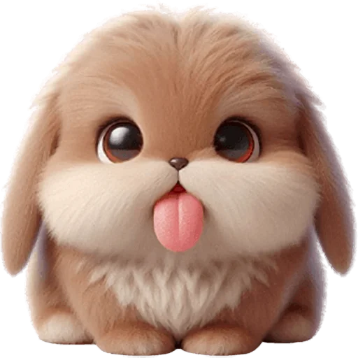 😝 Стикер «Вислоухий кролик» для Telegram