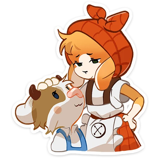 ☺️ Стикер «Марфуша» для Telegram