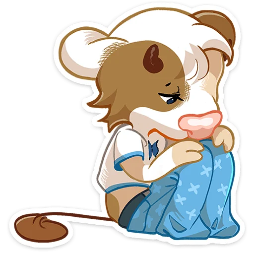 😨 Стикер «Марфуша» для Telegram