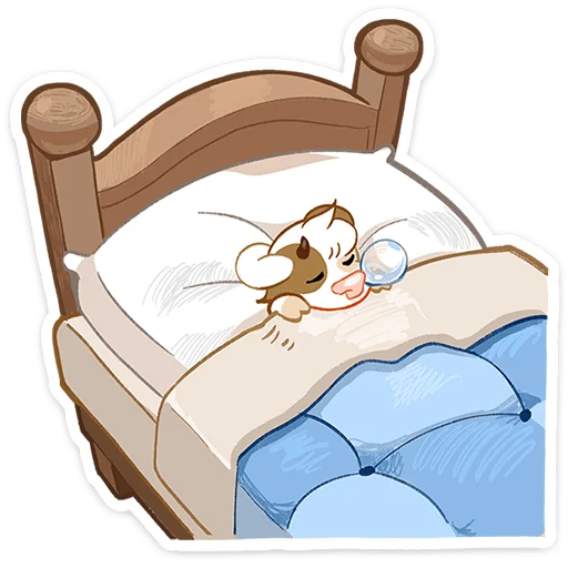 😴 Стикер «Марфуша» для Telegram