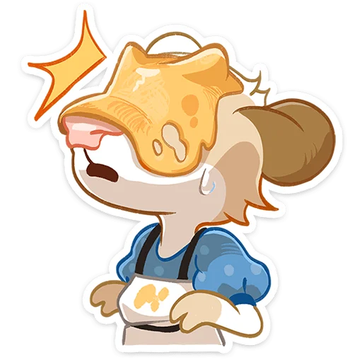 😵 Стикер «Марфуша» для Telegram