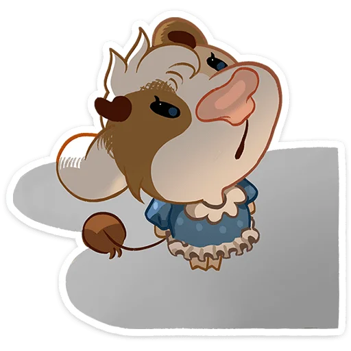 🥺 Стикер «Марфуша» для Telegram