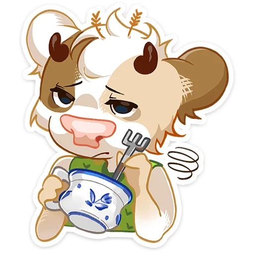 🍶 Стикер «Марфуша» для Telegram