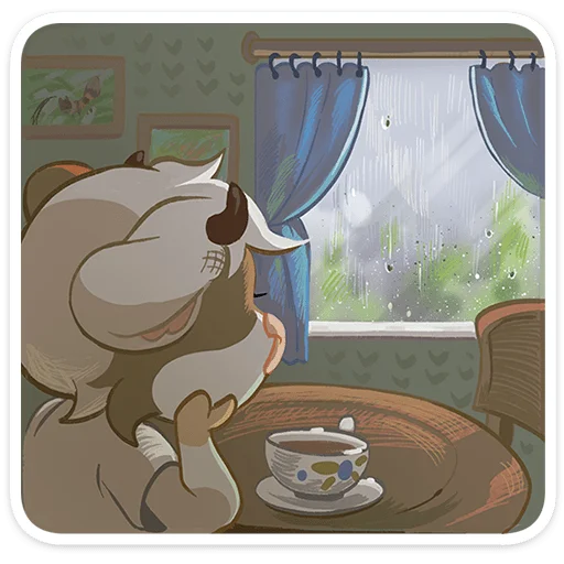 ⭐ Стикер «Марфуша» для Telegram