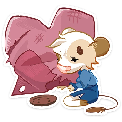 ☹️ Стикер «Марфуша» для Telegram