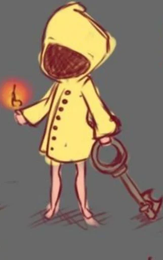 ⚠️ Стикер «Little nightmare» для Telegram