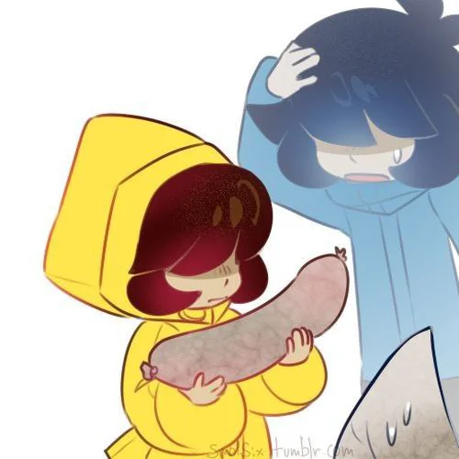 🌭 Стикер «Little nightmare» для Telegram