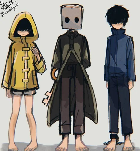 💫 Стикер «Little nightmare» для Telegram