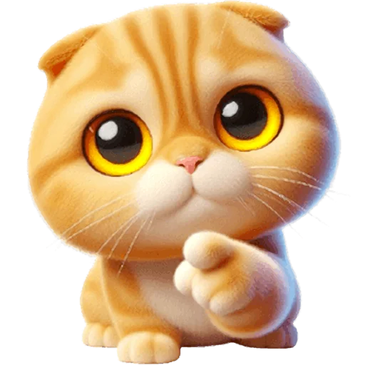 🫵 Стикер «Шотландский рыжик» для Telegram