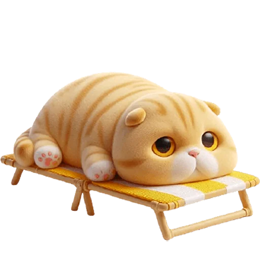 🏖 Стикер «Шотландский рыжик» для Telegram