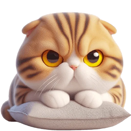 😠 Стикер «Шотландский рыжик» для Telegram