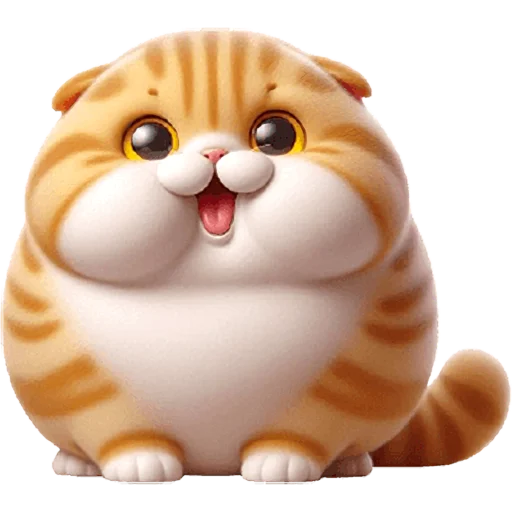 😆 Стикер «Шотландский рыжик» для Telegram