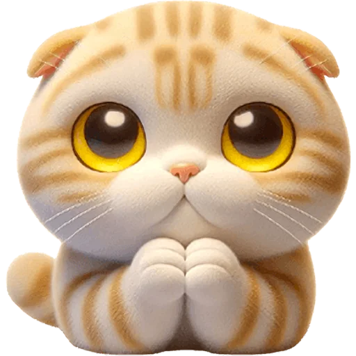 🥺 Стикер «Шотландский рыжик» для Telegram