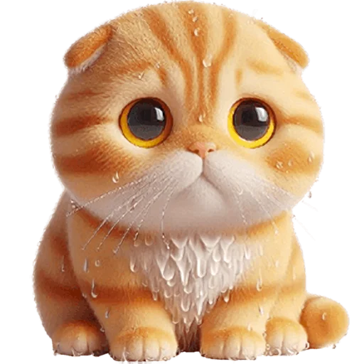 ☔ Стикер «Шотландский рыжик» для Telegram