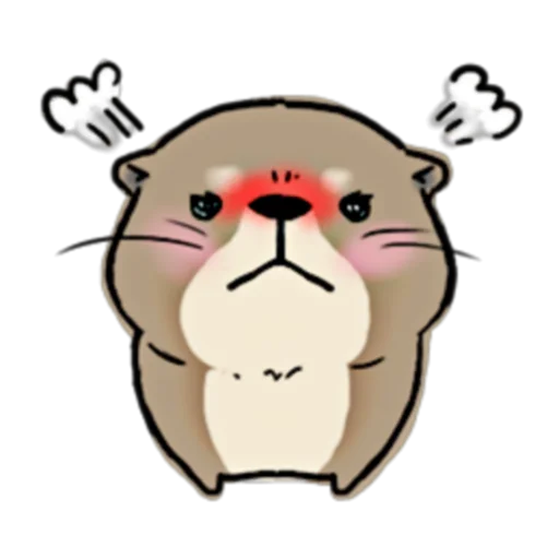 😤 Стикер «Little otter "Kawauso-san" Part 1-2 (FULL) [JPN]» для Telegram