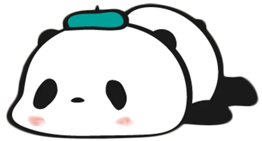😞 Стикер «Little panda» для Telegram