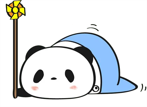 😒 Стикер «Little panda» для Telegram