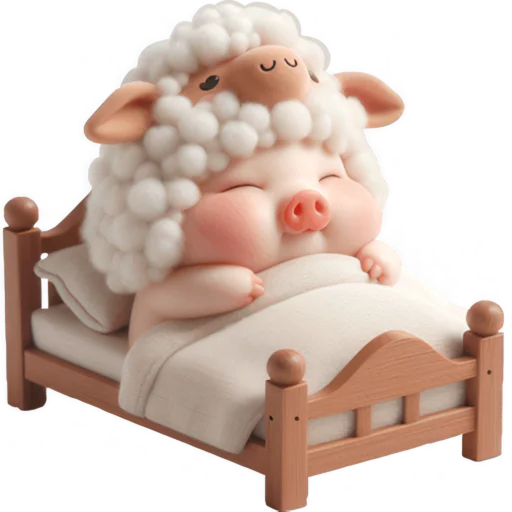 😴 Стикер «Свинячка» для Telegram