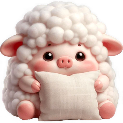 😴 Стикер «Свинячка» для Telegram