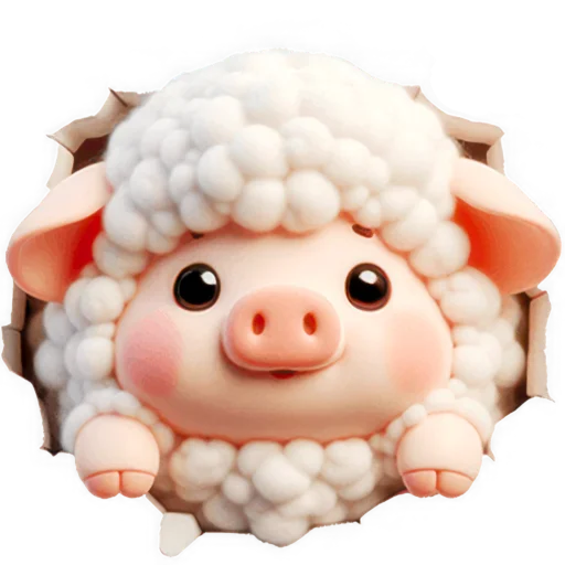 👁 Стикер «Свинячка» для Telegram