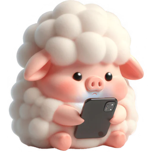 📱 Стикер «Свинячка» для Telegram