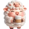 🧋 Эмодзи «Свинячка» для Telegram