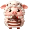 🎂 Эмодзи «Свинячка» для Telegram