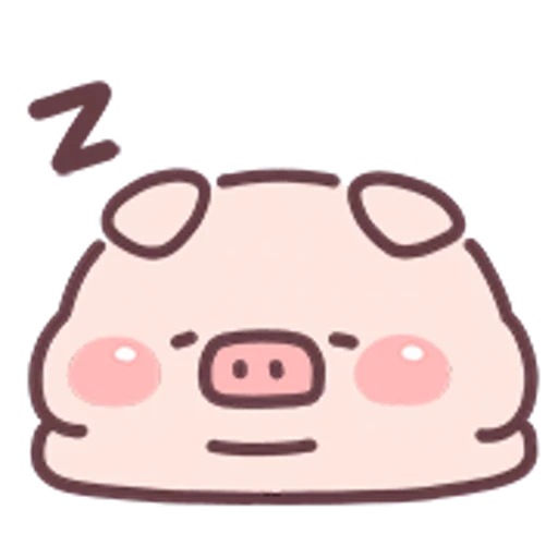 😴 Стикер «Little Piggy» для Telegram