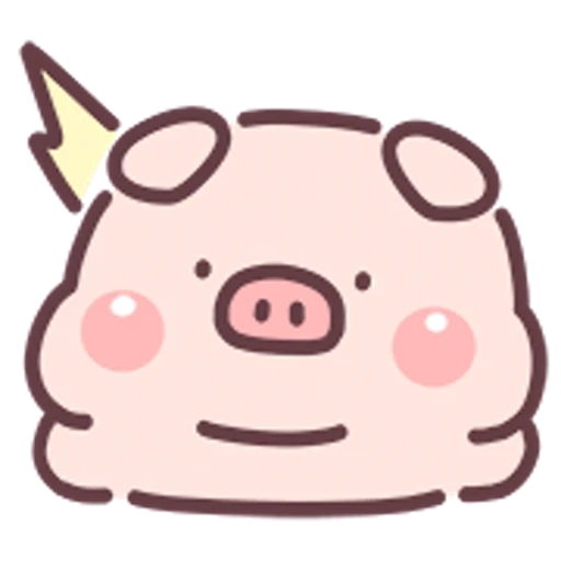 😳 Стикер «Little Piggy» для Telegram