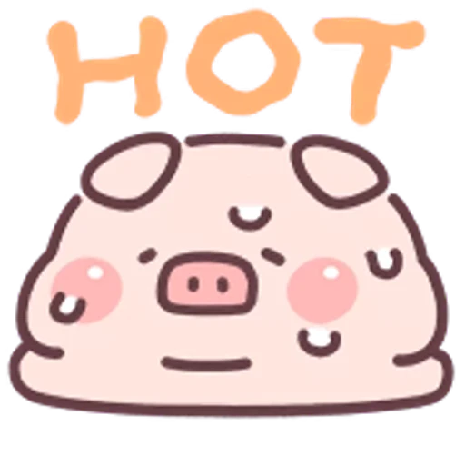 🥵 Стикер «Little Piggy» для Telegram