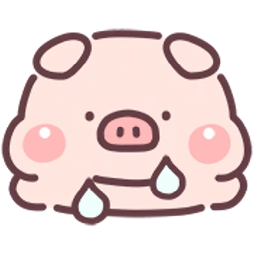 😢 Стикер «Little Piggy» для Telegram
