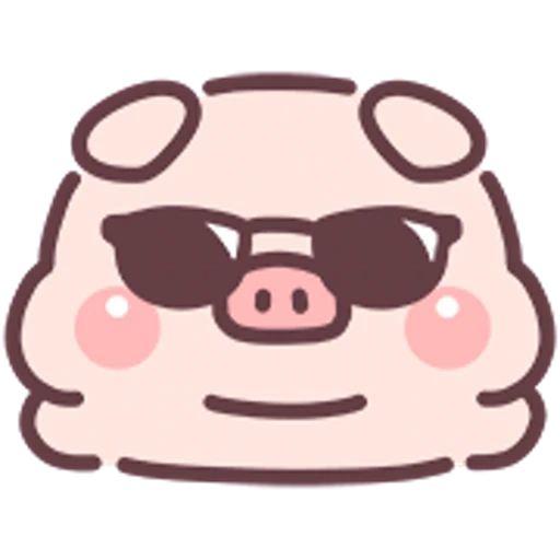 😎 Стикер «Little Piggy» для Telegram