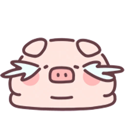 😭 Стикер «Little Piggy» для Telegram