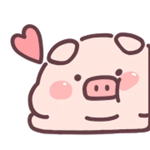 ❤️ Стикер «Little Piggy» для Telegram