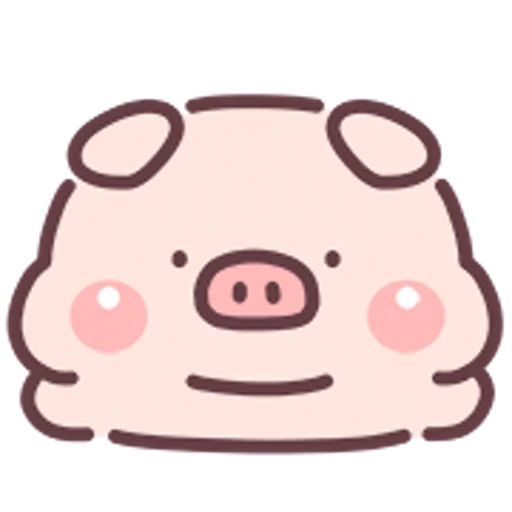 🙂‍↕️ Стикер «Little Piggy» для Telegram