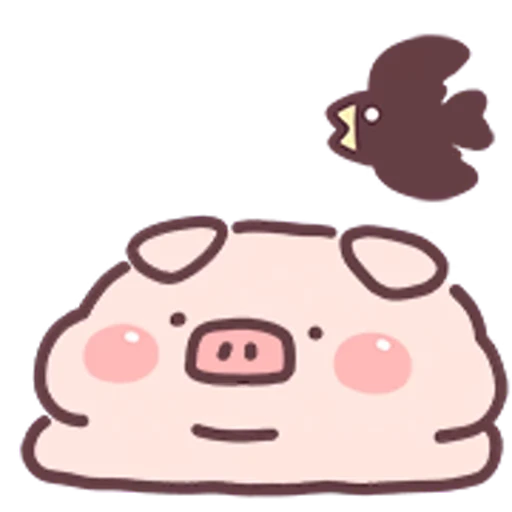 🤔 Стикер «Little Piggy» для Telegram