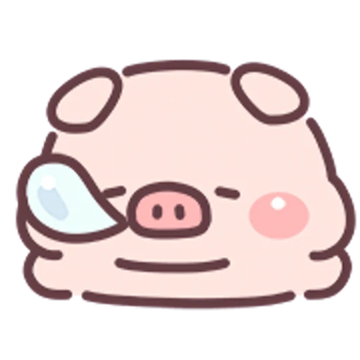 😴 Стикер «Little Piggy» для Telegram