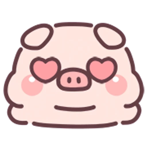 😍 Стикер «Little Piggy» для Telegram