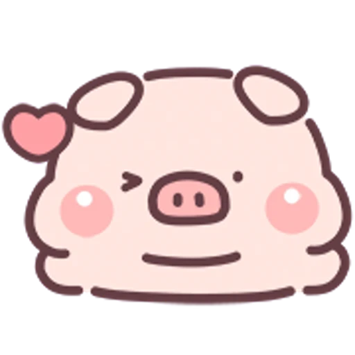 😉 Стикер «Little Piggy» для Telegram
