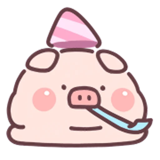 🥳 Стикер «Little Piggy» для Telegram
