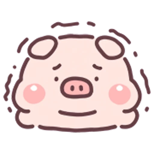 😱 Стикер «Little Piggy» для Telegram