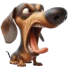 😤 Эмодзи «Сосиска Такса» для Telegram