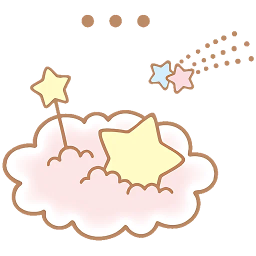 ⭐ Стикер «Звездные близнецы» для Telegram
