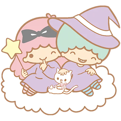 😁 Стикер «Звездные близнецы» для Telegram