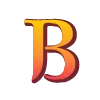 🔠 Эмодзи «Оранжевые буквы с градиентом, иконки, разделители» для Telegram