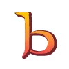 🔠 Эмодзи «Оранжевые буквы с градиентом, иконки, разделители» для Telegram