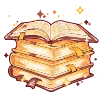 📖 Эмодзи «Оранжевые буквы с градиентом, иконки, разделители» для Telegram