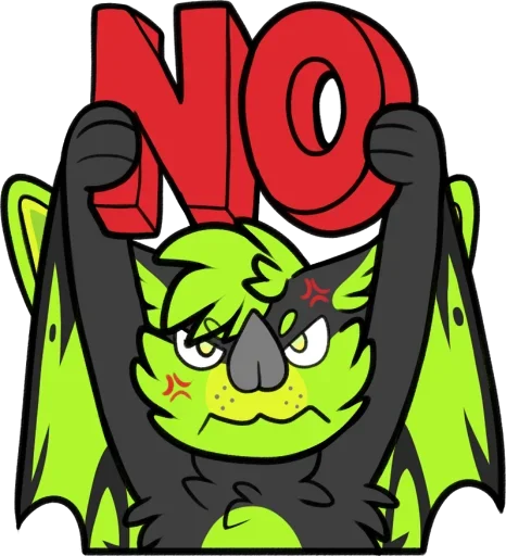 😗 Стикер «Little Batman» для Telegram