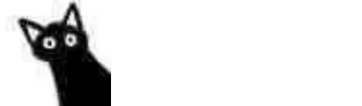 🐱 Стикер «Little Black Cat» для Telegram