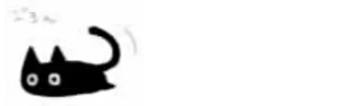 🐱 Стикер «Little Black Cat» для Telegram